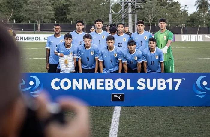 Selección Uruguaya Sub 17 (archivo, abril de 2026) · Foto: AUF