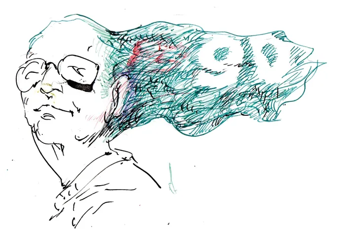 Foto principal del artículo 'Los mensajes de Aldo Guerrini' · Ilustración: Ramiro Alonso