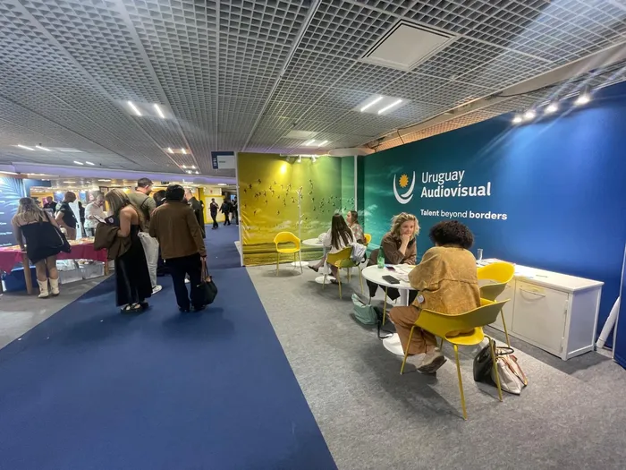 Stand de Uruguay en Cannes.
