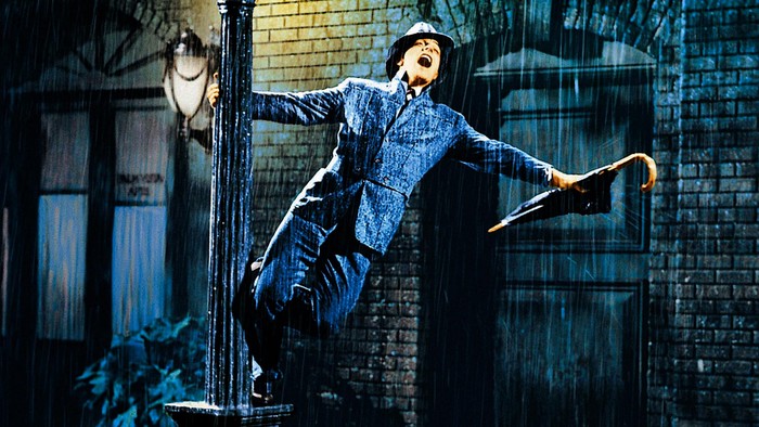 Gene Kelly en Singing in the rain (1952)