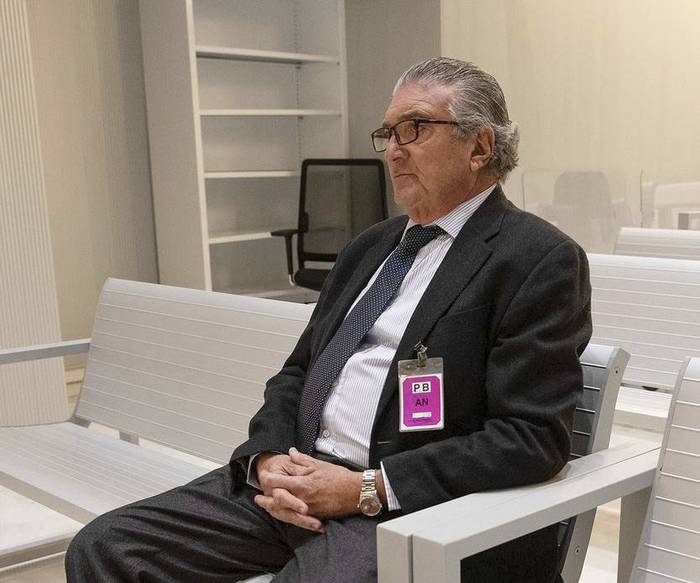Américo Suzacq Fiser durante una audiencia en Madrid. · Foto: J. P. Gandul, EFE
