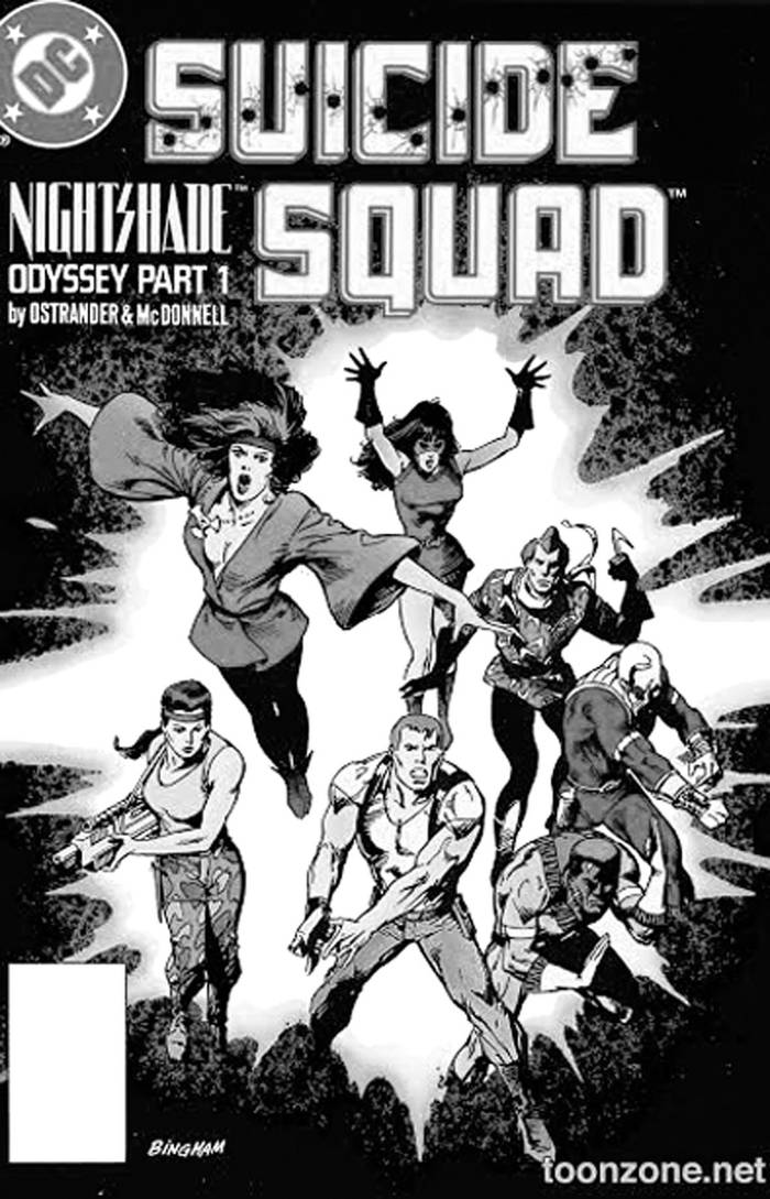 Suicide Squad, volúmenes 1 a
4. De John Ostrander y Luke
McDonnell. 260 páginas cada uno.
DC Comics, Estados Unidos, 2015
y 2016. También se pueden hallar
ejemplares usados de la vieja
edición en español de Zinco.