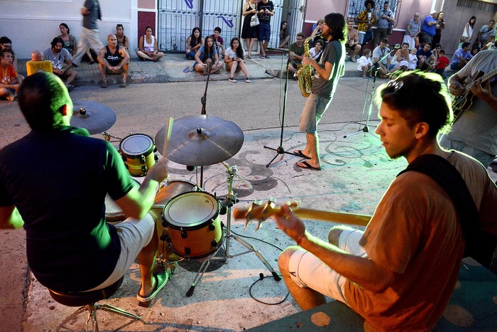 Jazz a la calle (archivo 2017) · Foto: Iván Franco