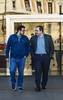 Alejandro Sánchez y Pablo Ferreri, ayer, en el edificio Artigas del Poder Legislativo. Foto: Federico Gutiérrez Alejandro Sánchez y Pablo Ferreri, ayer, en el edificio Artigas del Poder Legislativo. Foto: Federico Gutiérrez
