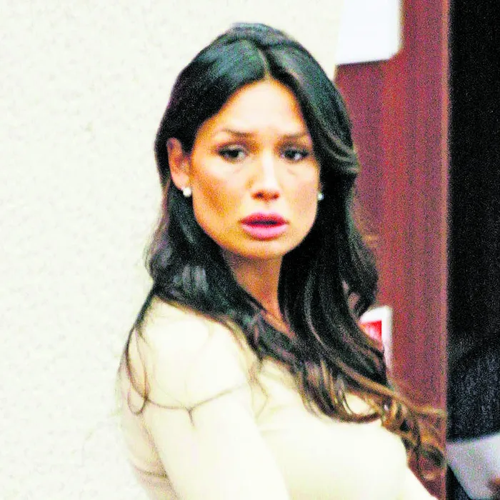 Nicole Minetti en el consejo de Lombardía en Milán el 18 de enero de 2010. Foto: stringer, AFP