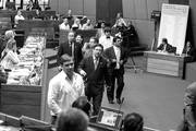 Un grupo de legisladores paraguayos durante la sesión de la Cámara de Diputados que aprobó el protocolo de adhesión de Venezuela al Mercosur. 
