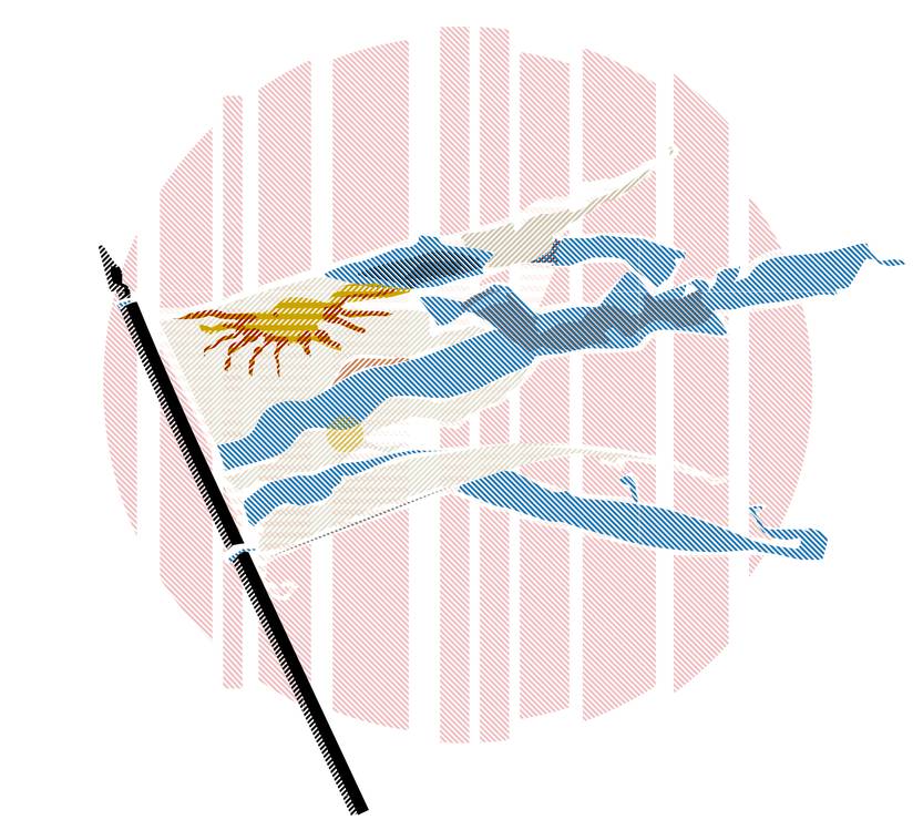 El sello uruguayo, economía ilustración