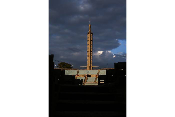 Torre de los Homenajes, estadio Centenario. · Foto: Ernesto Ryan