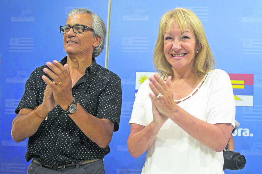 Juan Castillo y Carolina Cosse Huella de Seregni