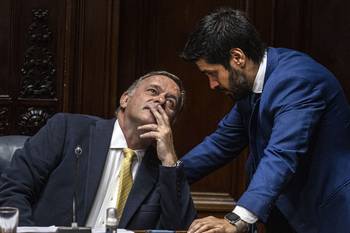 Álvaro Delgado y Andrés Ojeda. · Foto: Ernesto Ryan
