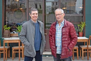 Fernando Cabrera y Hugo Fattoruso. · Foto: Gianni Schiaffarino