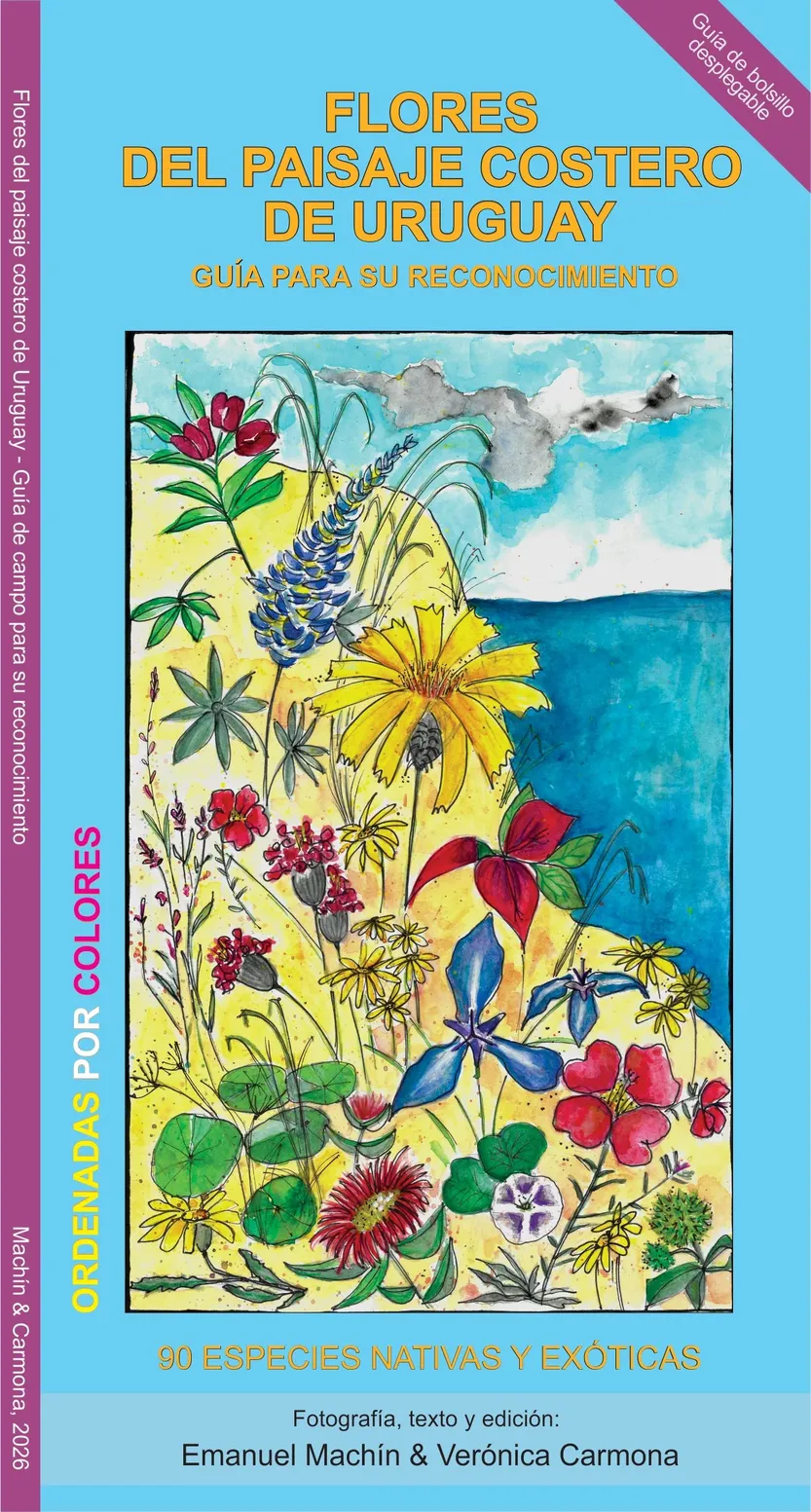 Flores del paisaje costero de Uruguay