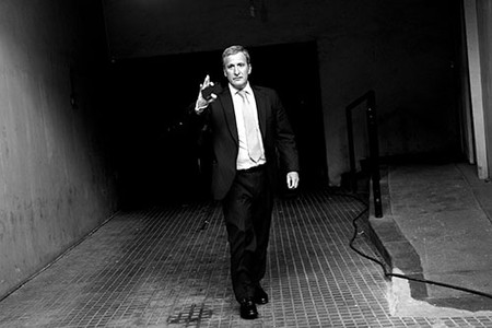 Juan Pedro Damiani, ayer, a la entrada del Palacio Peñarol, previo a la reunión de directiva. /Foto: Nicolás Celaya
Juan Pedro Damiani, ayer, a la entrada del Palacio Peñarol, previo a la reunión de directiva. /Foto: Nicolás Celaya