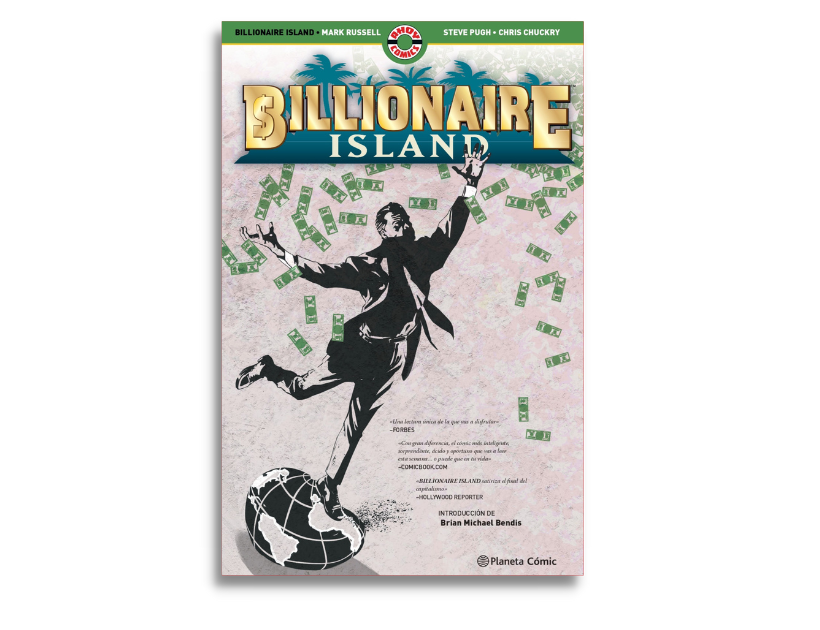 Billionaire Island, tapa editada