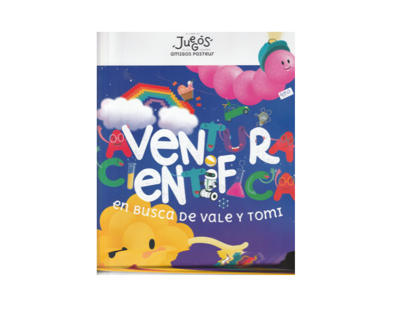 Aventura científica: en busca de Vale y Tomi, tapa editada