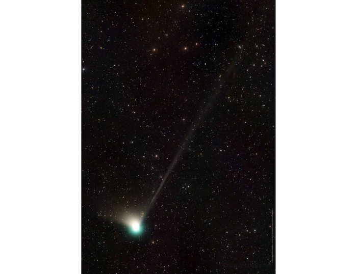 El cometa C 2022 E3 (ZTF).
Foto:  Dan Bartlett