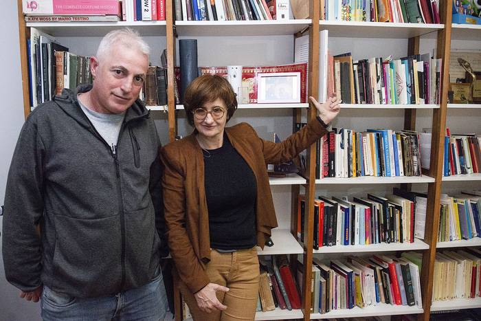 Gabriel Peveroni y María Dodera. · Foto: Alessandro Maradei