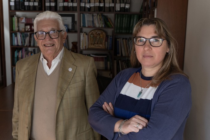 Hugo Montaño y Silvana Avondet. · Foto: Ernesto Ryan Hugo Montaño y Silvana Avondet. · Foto: Ernesto Ryan