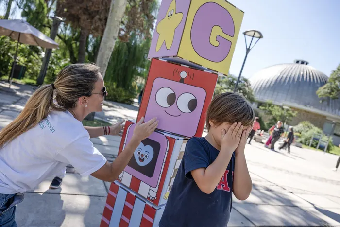 Festival de Gigantes,el 11 de abril en el Parque Villa Dolores. · Foto: Inés Guimaraens
