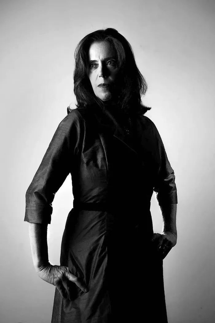 Raquel Diana como Idea Vilariño en Si muriera esta noche. 
Foto: Alejandro Persichetti