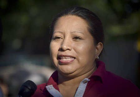 Teodora Vásquez. Foto: Oscar Rivera, AFP. Teodora Vásquez. Foto: Oscar Rivera, AFP.