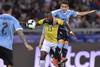 Lucas Torreira durante el partido contra Ecuador, el 16 de junio, en Belo Horizonte. · Foto: Douglas Magno Lucas Torreira durante el partido contra Ecuador, el 16 de junio, en Belo Horizonte. · Foto: Douglas Magno