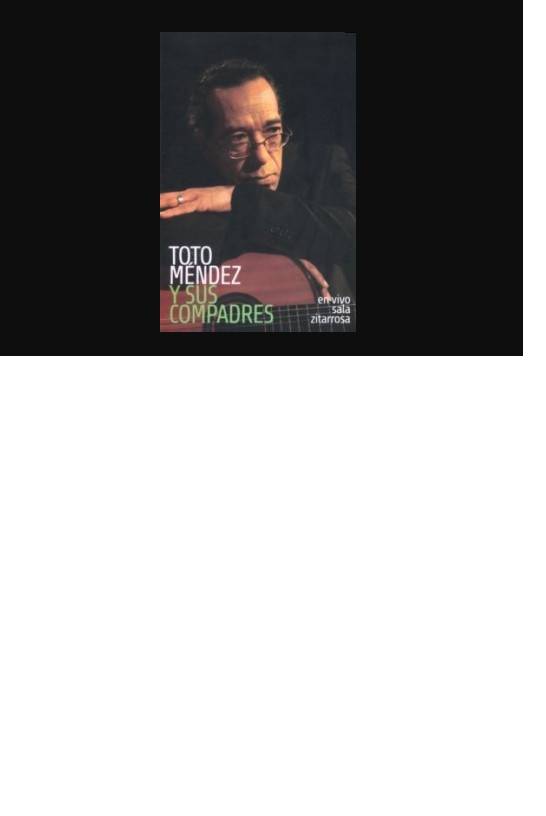 Toto Méndez dvd