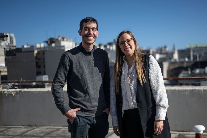 Federico Araya y Mariana Chiquiar. · Foto: Mara Quintero