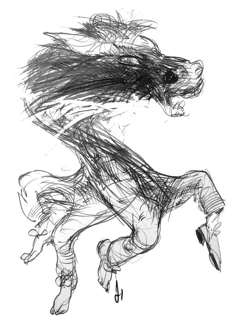 Una transición, ilustración