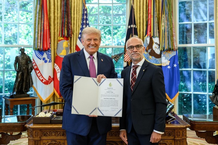 Donald Trump y Daniel Castillos