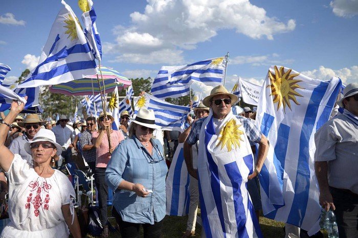 Movilización de Un solo Uruguay en Durazno (archivo, enero 2018). · Foto: Andrés Cuenca