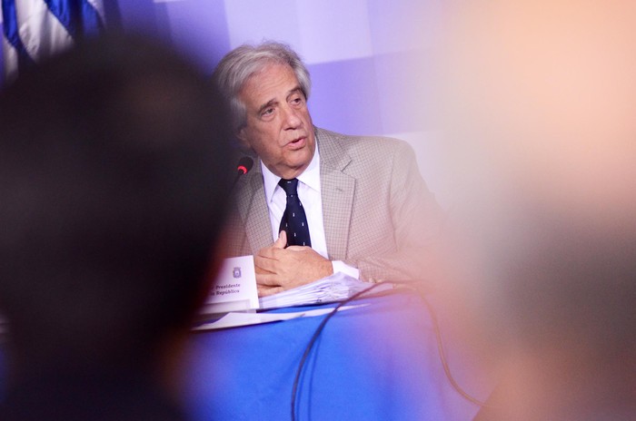 Tabaré Vázquez. (archivo, abril de 2017) · Foto: Pablo Vignali
