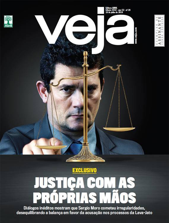 Tapa de la revista Veja publicada el 5 de julio.