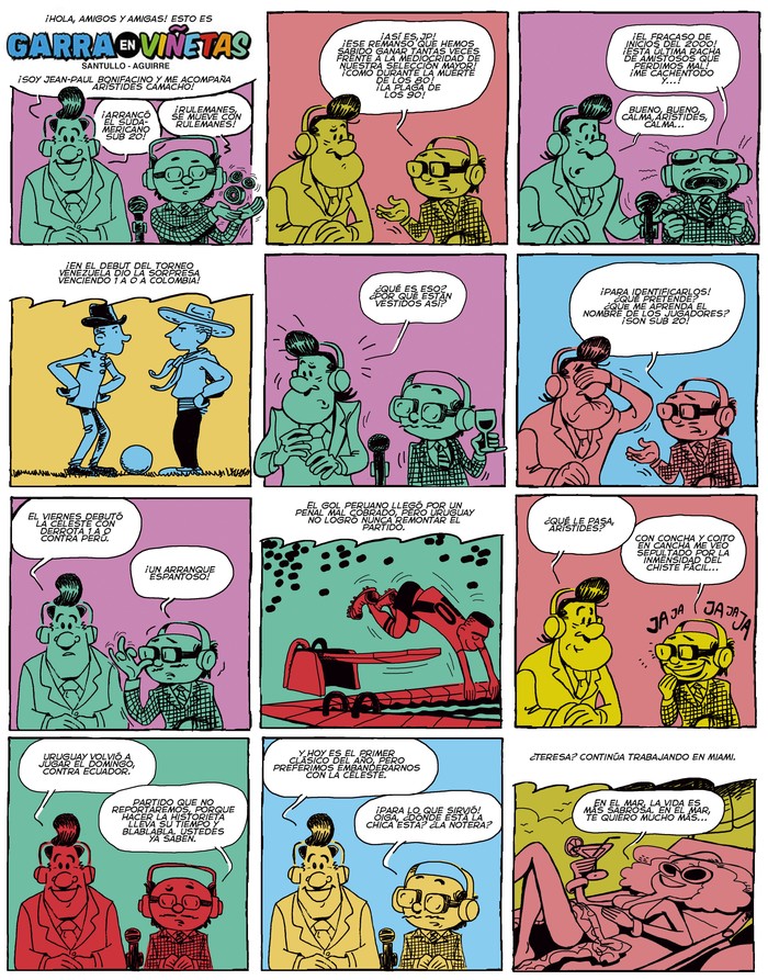 Foto principal del artículo 'La viñeta del comienzo del Sudamericano sub 20'