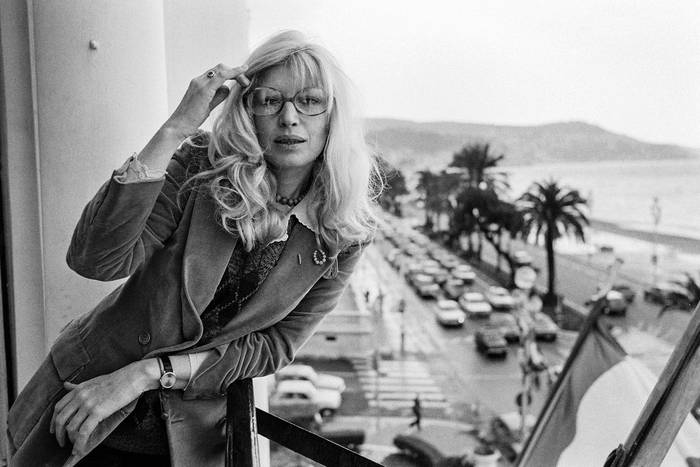 Monica Vitti, el 11 de marzo de 1980, en Niza, Francia. · Foto: Eric Gaillard, AFP