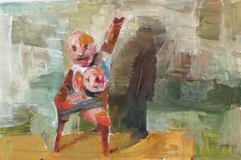 Foto principal del artículo 'La doble vara del gobierno' · Ilustración: Ramiro Alonso