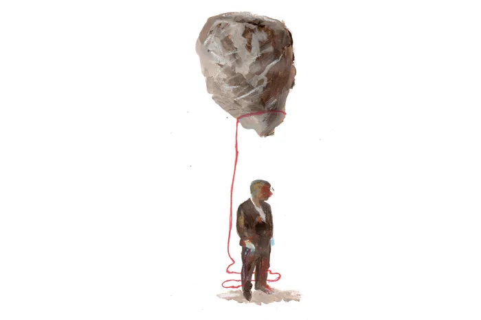 Foto principal del artículo 'El Nimitz y nuestra brújula' · Ilustración: Ramiro Alonso