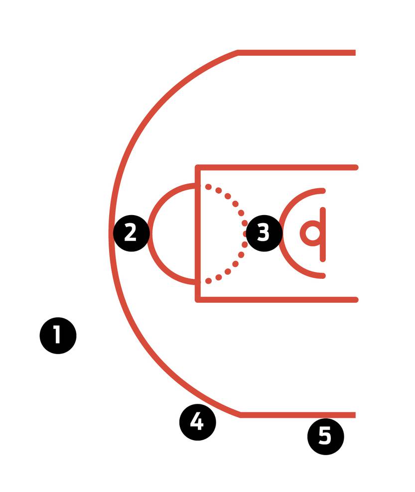 gráfico basket