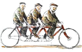 Foto principal del artículo 'Cuidemos lo que compartimos' · Ilustración: Ramiro Alonso