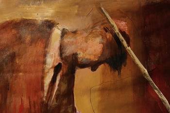 Foto principal del artículo 'En Medio Oriente de la guerra' · Ilustración: Ramiro Alonso