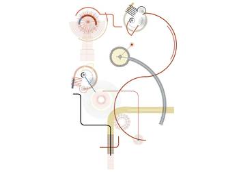 Foto principal del artículo 'El tiempo del desarrollo en Uruguay' · Ilustración: Ramiro Alonso