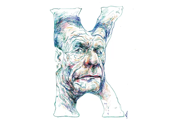 Foto principal del artículo 'El amigo K' · Ilustración: Ramiro Alonso