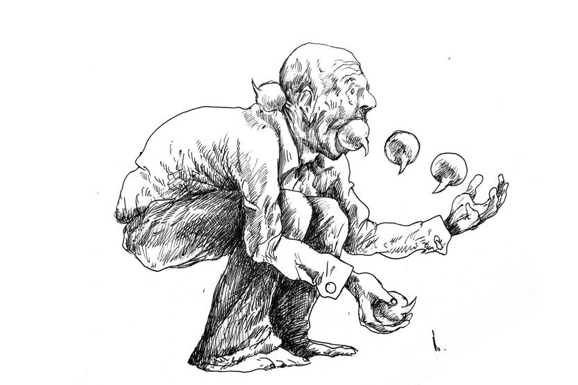 Editorial, malabares discursivos