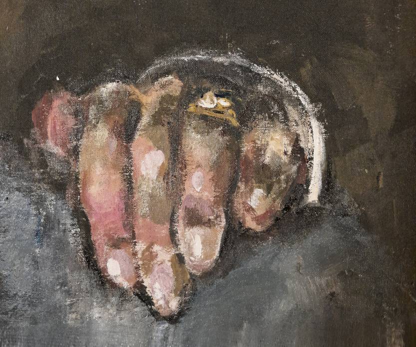 Marset, ilustración mano con anillo