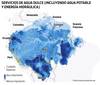 Mapa Amazonia agua
