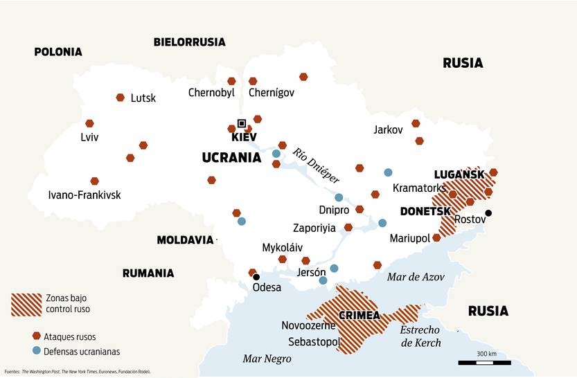 mapa ucrania 20220225