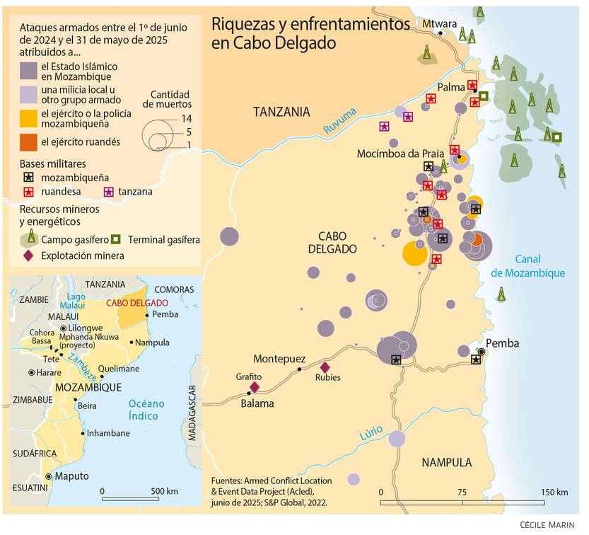 le monde 41 - Mozambique bajo fuego yihadista 01