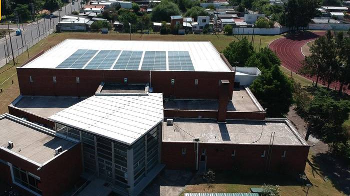 Planta fotovoltaicas en el Departamento de Maldonado. Foto: Intendencia de Maldonado