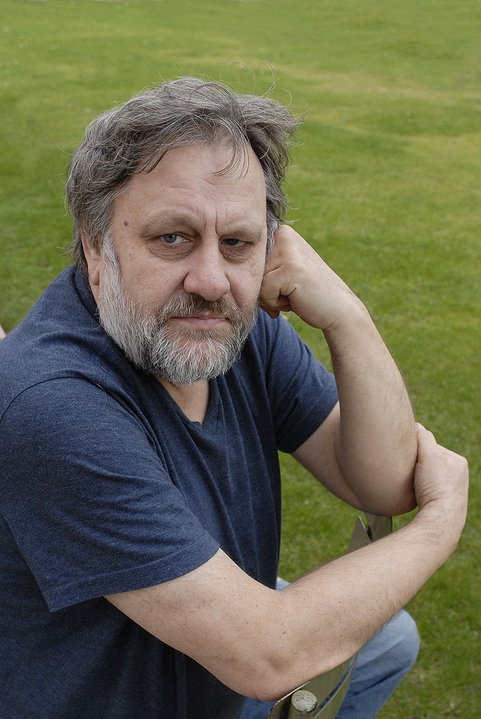 Slavoj Žižek, en 2012. Ulf Andersen. · Foto: Aurimages, AFP