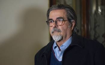 Gustavo Zubía, en el Ministerio del Interior (29.09.2022). · Foto: Alessandro Maradei